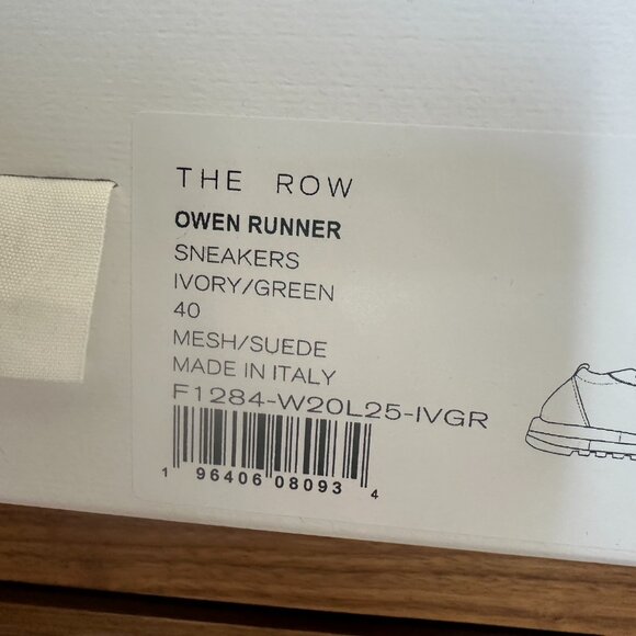 The Row, Owen Trainers size 40 NEW W/Box - Picture 7 of 8